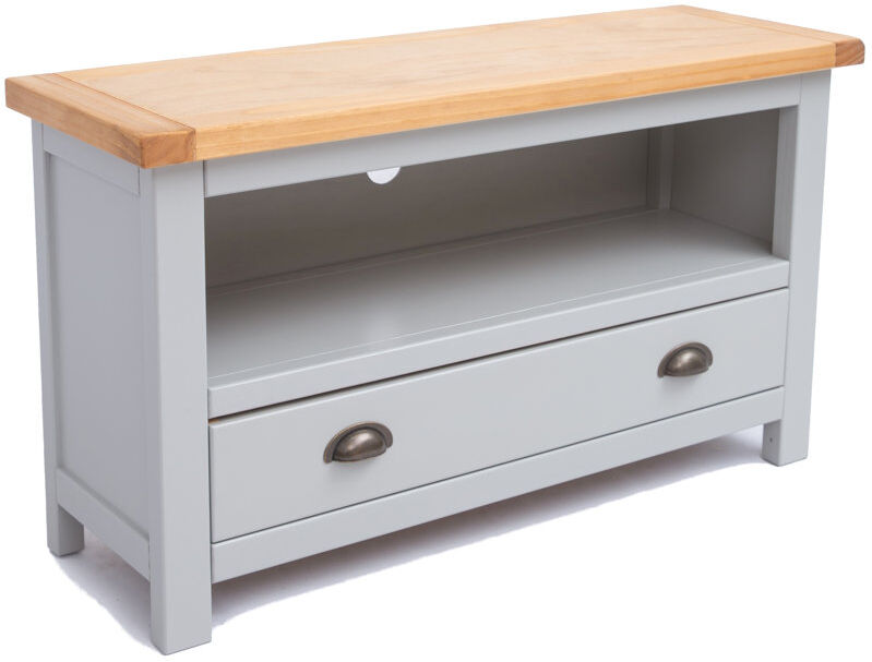 Longshore Tides Vega TV Stand for TVs up to 48" Grey/Natural/Black 48"