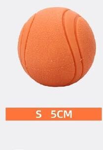 Uplift Treasures HOOPET Bite Resistant Rubber Dog Ball orange S