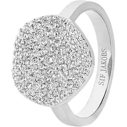 Sif Jakobs Jewellery SJ-R2059-CZ Damenring Monterosso Silber, 56/17,8