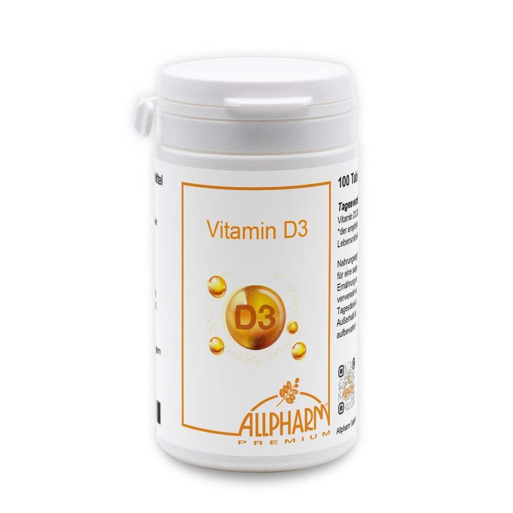 Vitamin D3 1000 I.e. Allpharm Premium Tabletten 100 St