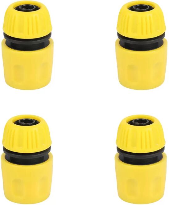 INF 4-teiliges ABS-Wasserrohr-Verbindungsset - 1/2 Zoll (Gelb)
