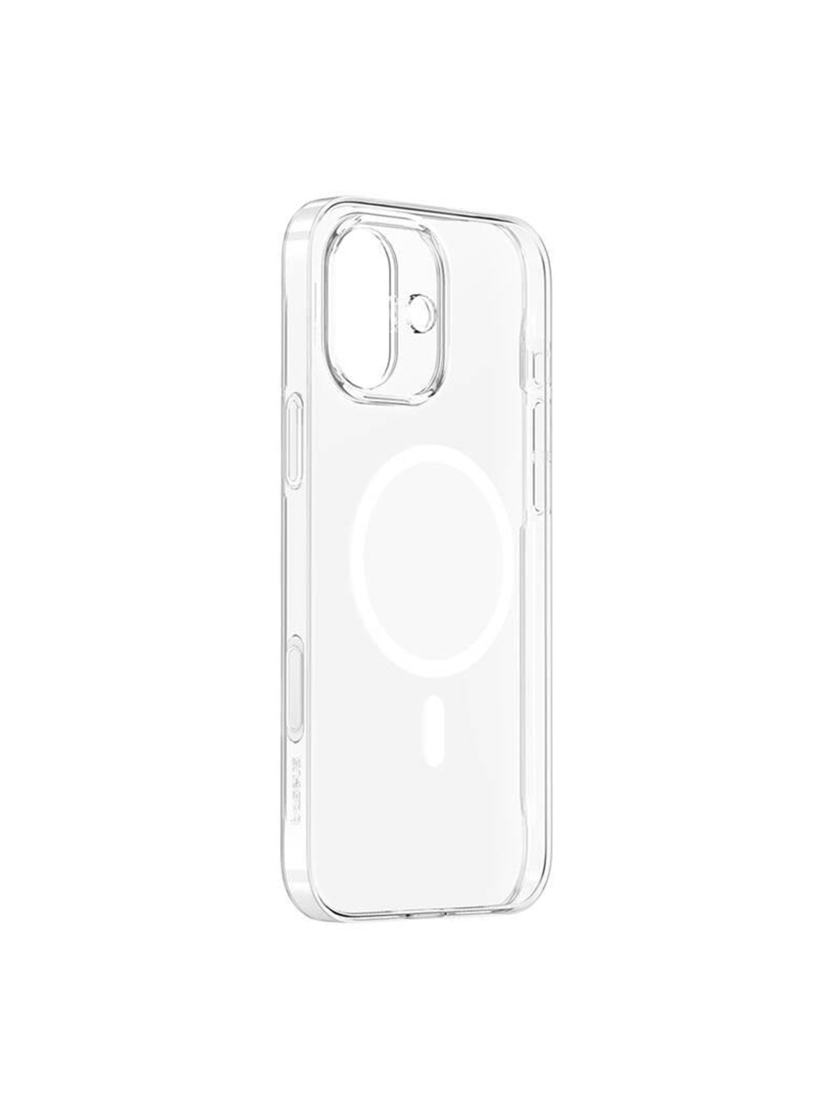 Baseus TouchButton Magnetic Phone Case for iPhone 16 - Transparent
