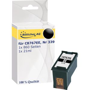 kompatibel für HP 339 C8767EE schwarz Druckerpatrone