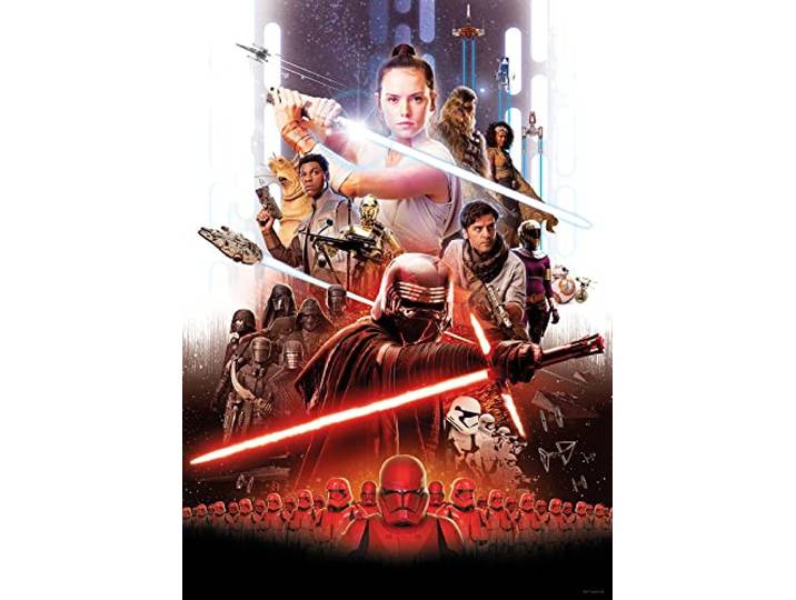 Komar Star Wars Movie Poster Rey - Größe: 50 x 70 cm, Wandbild, Poster, Kunstdruck (ohne Rahmen)