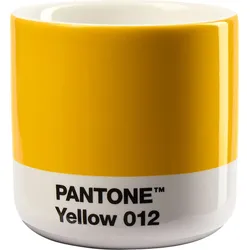 Pantone Becher 100 ml gelb