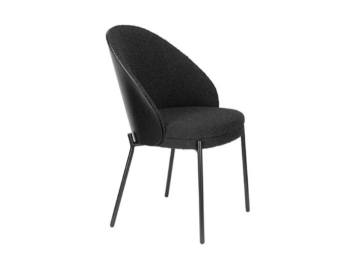 Hochwertiger Design Stuhl „Rodin“ Esche Schwarz Dutchbone