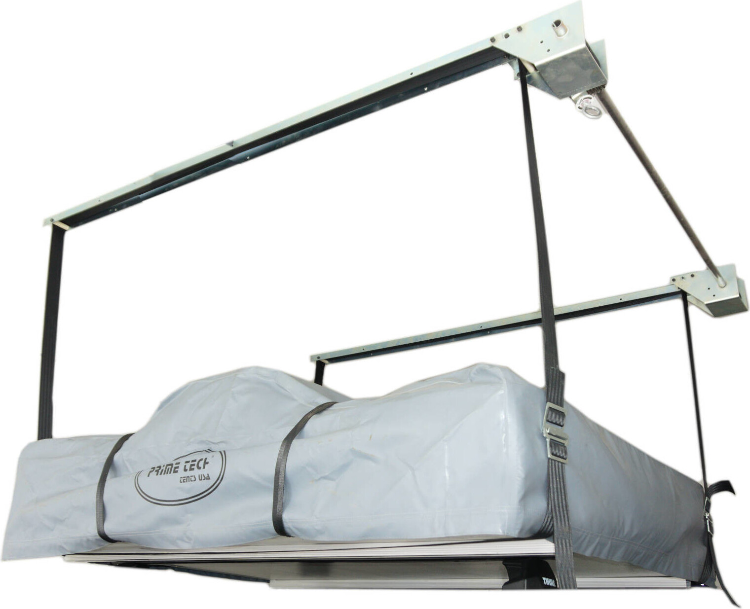 Prime Tech Dachzelt-Lift Dachbox-Lift 2.0 bis zu 150 kg mit bis zu 240 cm Hubhöhe