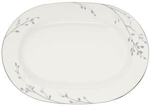 "Noritake Birchwood Oval Platter, 14"""