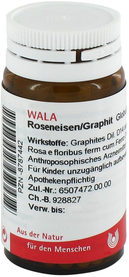 Wala Roseneisen/ Graphit Globuli