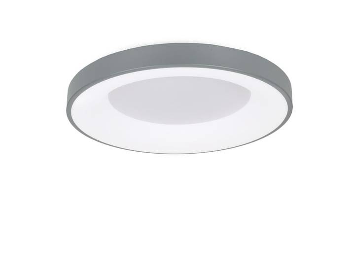 Plafonnier LED Design 40W circulaire métal Ø50 cm 3000K-4000K-6000K au choix Pilote Philips 5000lm CRI 85 pas de scintillement