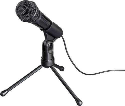 Stand PC-Mikrofon Hama MIC-935 Allround Übertragungsart (Details):Kabelgebunden inkl. Stativ