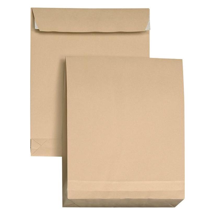 Mailmedia Faltenversandtasche mit Haftklebestreifen, C4 (5 Stk.) (30002480)