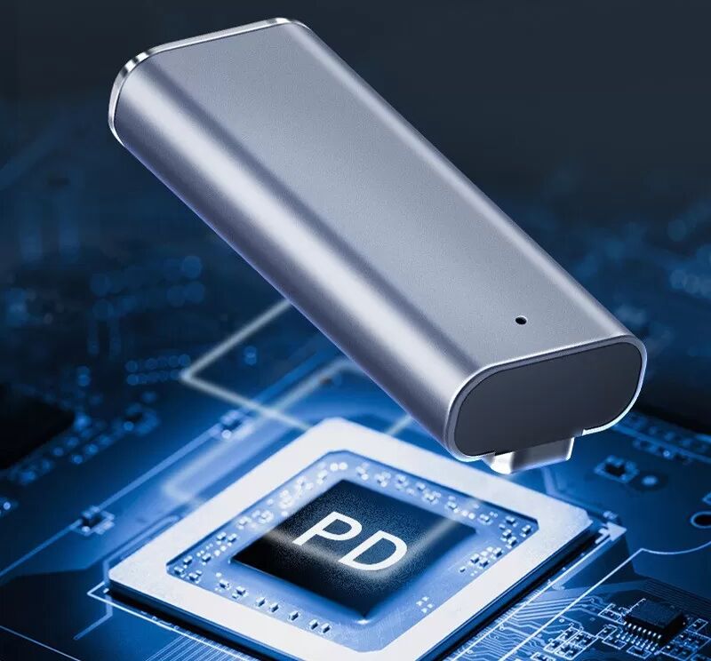 INF USB-C Buchse auf MagSafe 2 Adapter - Aluminium Konverter für MacBook