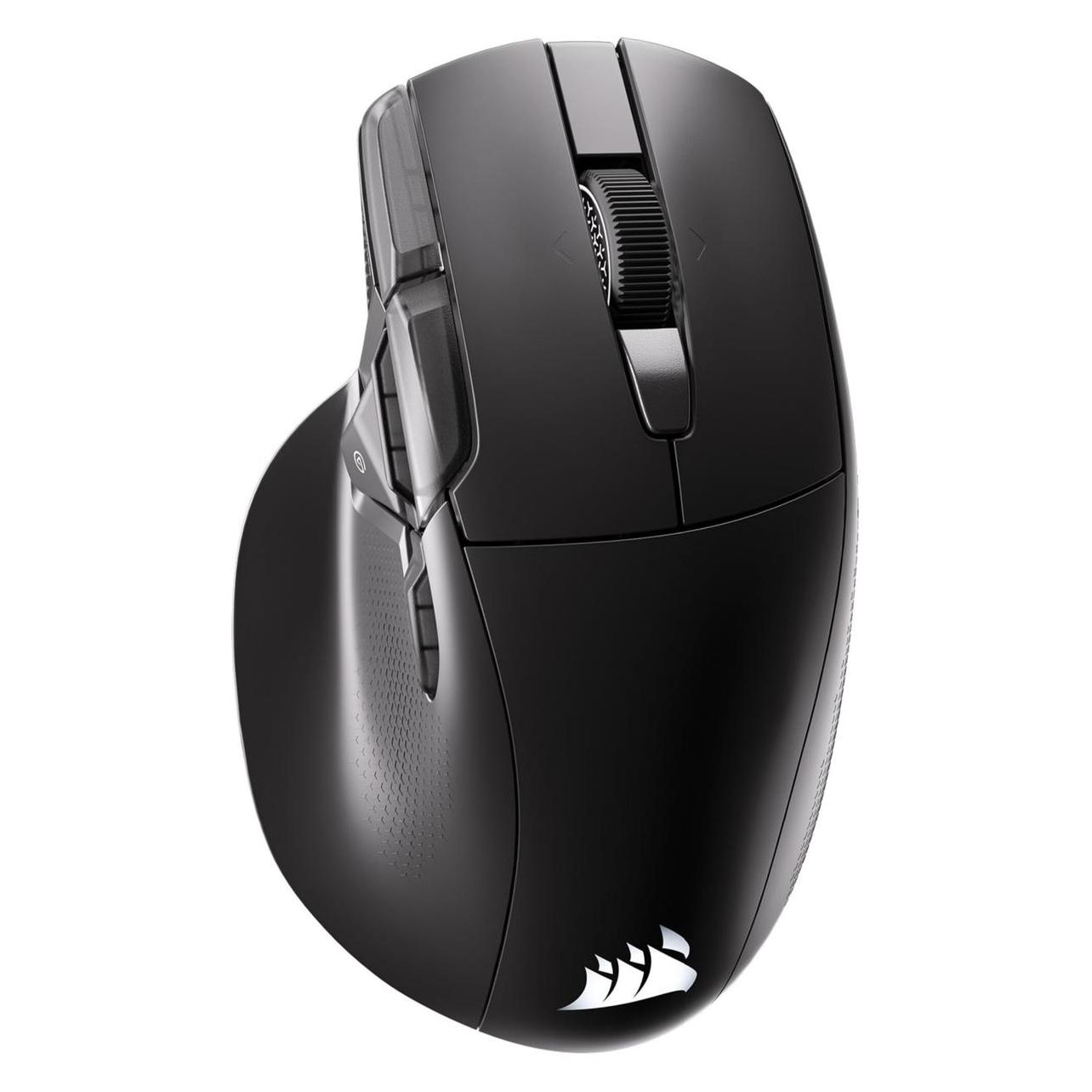 Corsair NIGHTSWORD v2 WIRELESS - Gaming Mus - Optisk - 11 knapper - Sort med RGB lys (Kabelgebunden, Kabellos) (CH-931E010-WW)