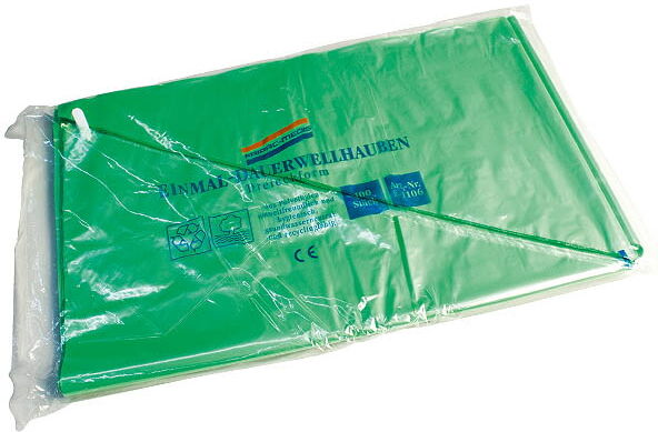 100 Stück Fripac-Medis Einmal-Dauerwellhauben