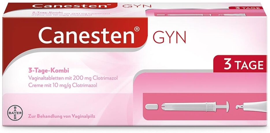 Canesten GYN 3-Tage-Kombi bei Scheidenpilz