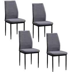 HTI-Living Stuhl Madison Webstoff 4er-Set