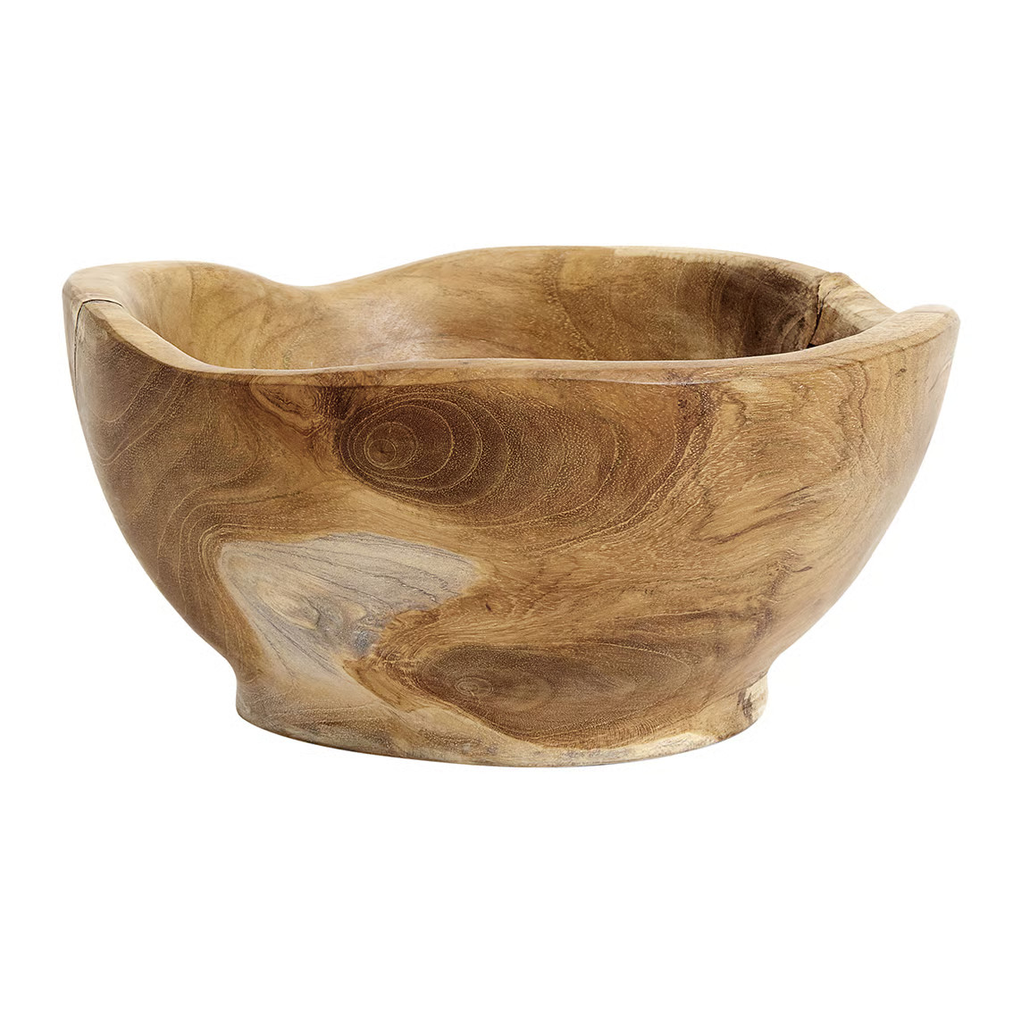 Muubs teak saladeschaal Natuur 20 cm