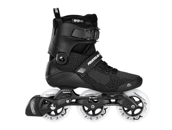 Powerslide Inline Skate Swell Lite Black 100, für Fitness, für Damen und Herren