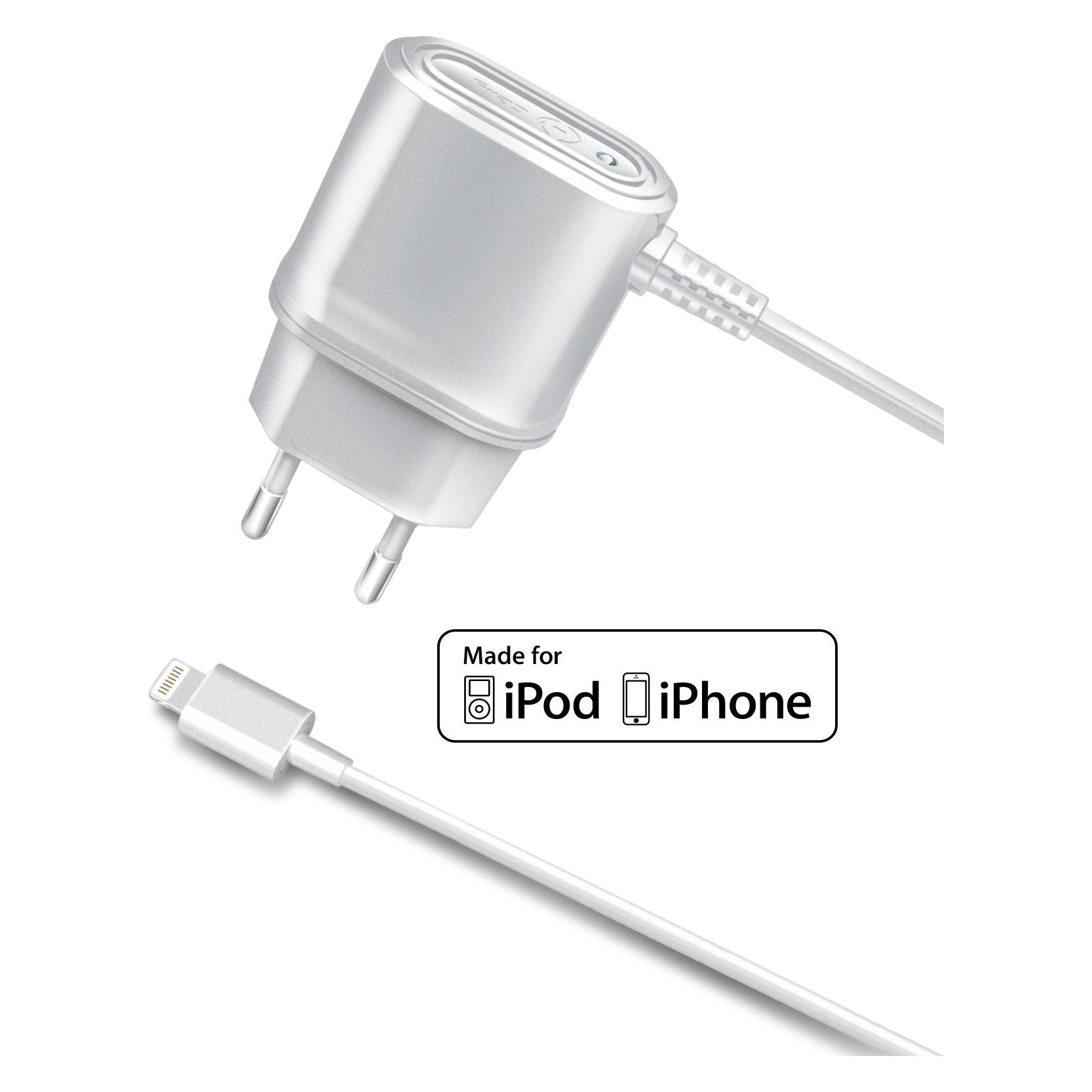 Celly Wall Charger Lightning white (5 W, 1 Port) (TCIP5)