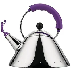 Alessi Virgil Abloh, Wasserkocher, Silber