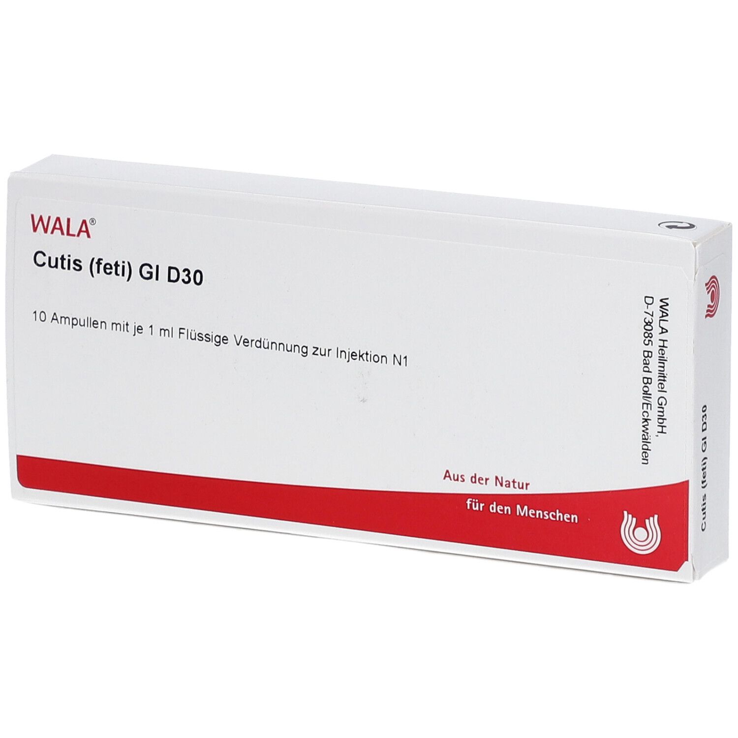Cutis feti GL D 30 Ampullen 10x1 ml