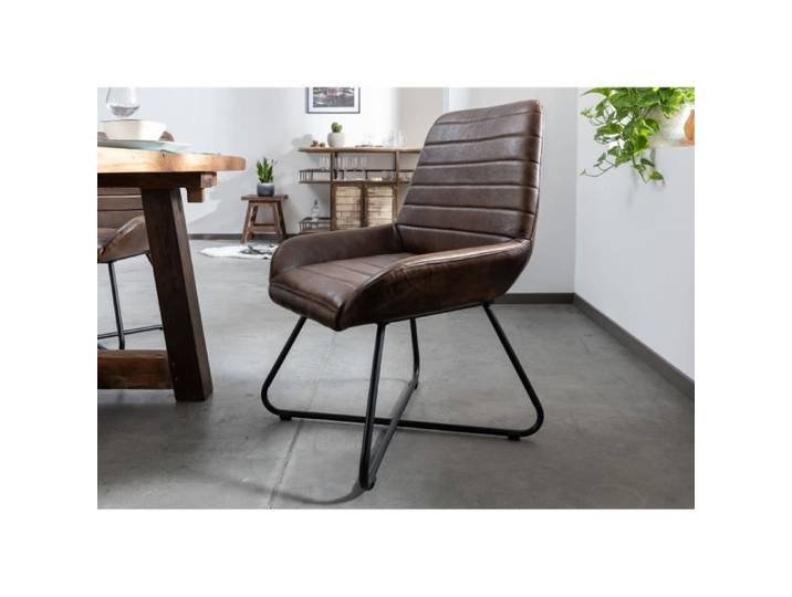 Chaise - Cuir (Vintage) - IRON LABEL 16
