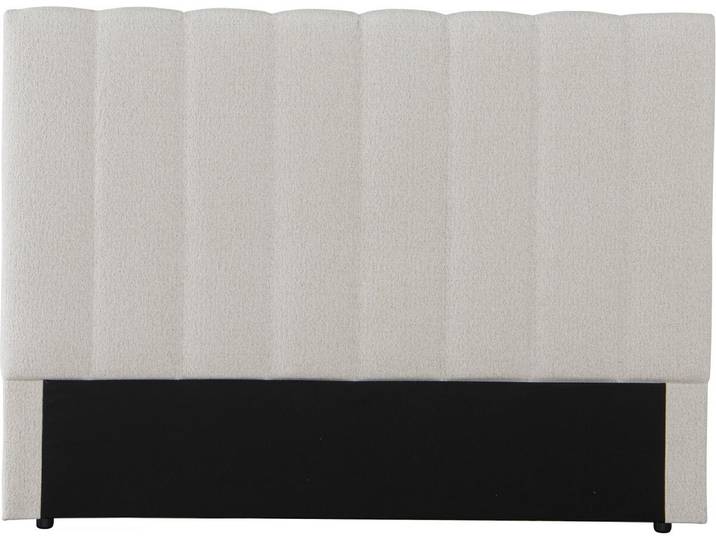 Tête de lit en tissu texturé Val Thorens - Beige - 160 cm