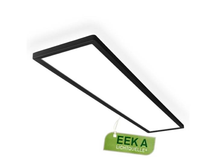 BRILONER - LED Panel mit EEK A Lichtquelle 22,5W 4800lm Schwarz 98 cm