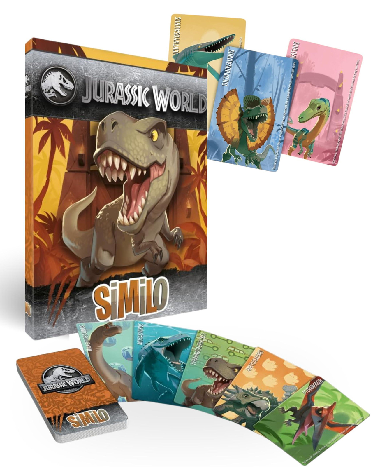 Similo Jurassic World coöperatief kaartspel van Horrible Games