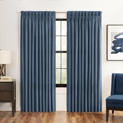Waverly Serendipity Pinch Pleat Light-Filtering Window Panel