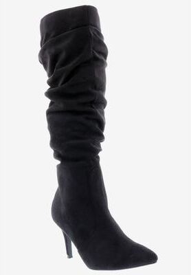 Women's Amp Boots by Bellini in Black Microsuede (Size 9 M)