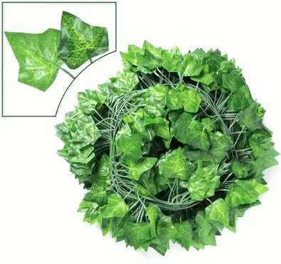 Inspire Curations Artificial Ivy Leaf Garland Realistic Hanging Greenery For Home & Event Decor sweet Potato 100m (50 String)