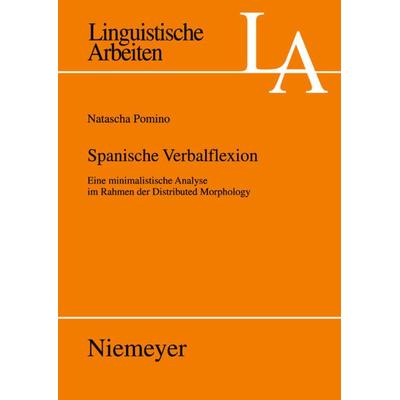 Spanische Verbalflexion, Gebundene Ausgabe von Natascha Pomino, De Gruyter, 978-3-484-30523-6