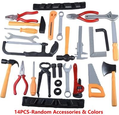 Perfect Picks Market Kids Toys Repair Tools Set For Boy, Safe Plastic Maintenance Tools, Pretend Play Toy With Hammer, Screwdriver, Tongs Kids Toys Repair Tools Set For Boy, Safe Plastic Maintenance Tools, Pretend Play Toy With Hammer, Screwdriver, Tongs
