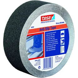 tesa, Klebeband, Anti-Rutsch Klebenband,15 x 50mm,schwarz (50 mm)