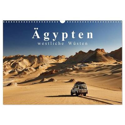 Ägypten – westliche Wüsten (Wandkalender 2027 DIN A3 quer), CALVENDO Monatskalender