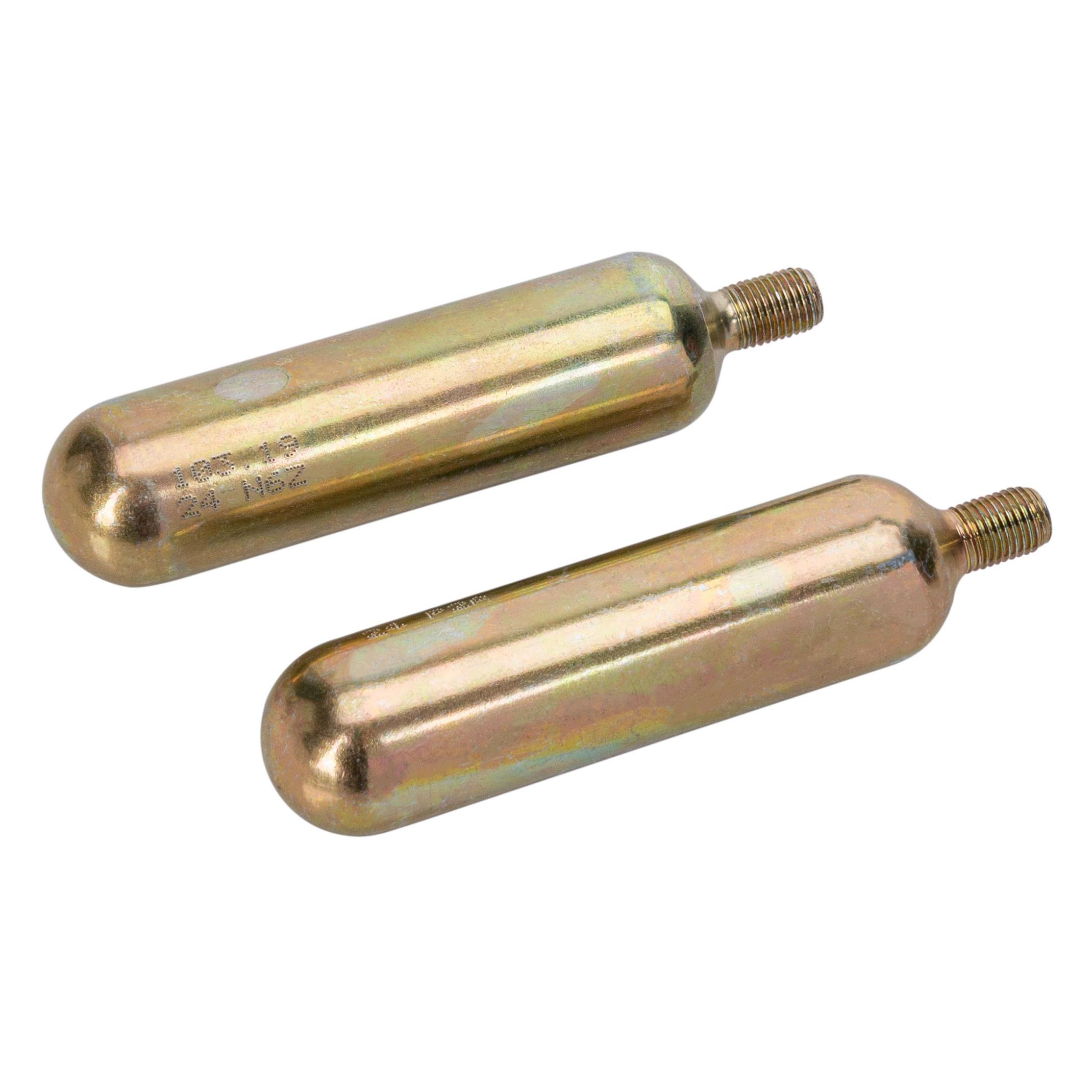 Contec CO2 Ersatzkartuschen 25g, 2 Stück (CO2-Ersatzkartuschen) (03319589)