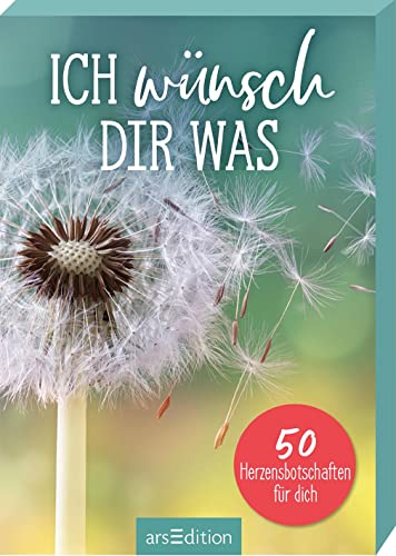 Ich wünsch dir was: 50 Herzensbotschaften für dich Wunsch-Kärtchen im Spielkartenformat in schön gestalteter Box - Preis vom 09.10.2026 07:28:09 h