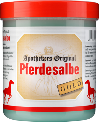 Equimedis Dr. Jacoby GmbH & Co. KG PFERDESALBE Apothekers Original Gold 600 ml 02889727