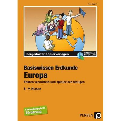 Basiswissen Erdkunde: Europa, Set von Jens Eggert, Persen Verlag in der AAP Lehrerwelt GmbH, 978-3-403-23086-1