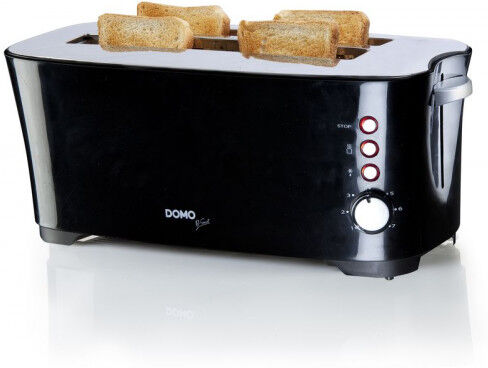 DOMO-ELEKTRO DOMO Grille-pain a fentes longues, 1350 W, DO961T