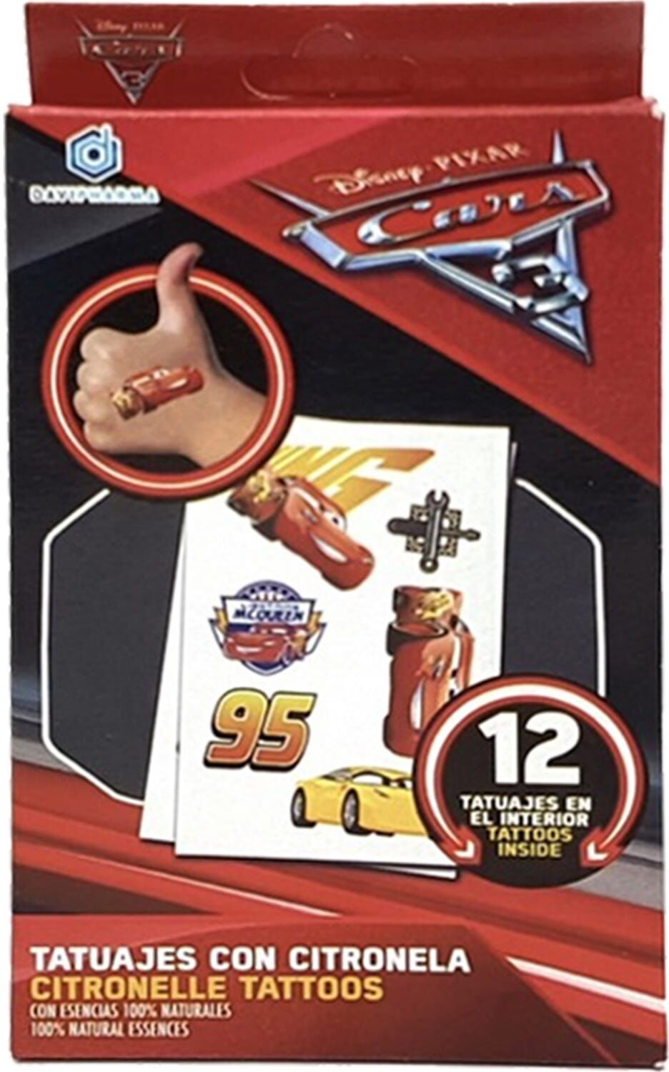 Davipharma Caja Tattoos Citronella Cars