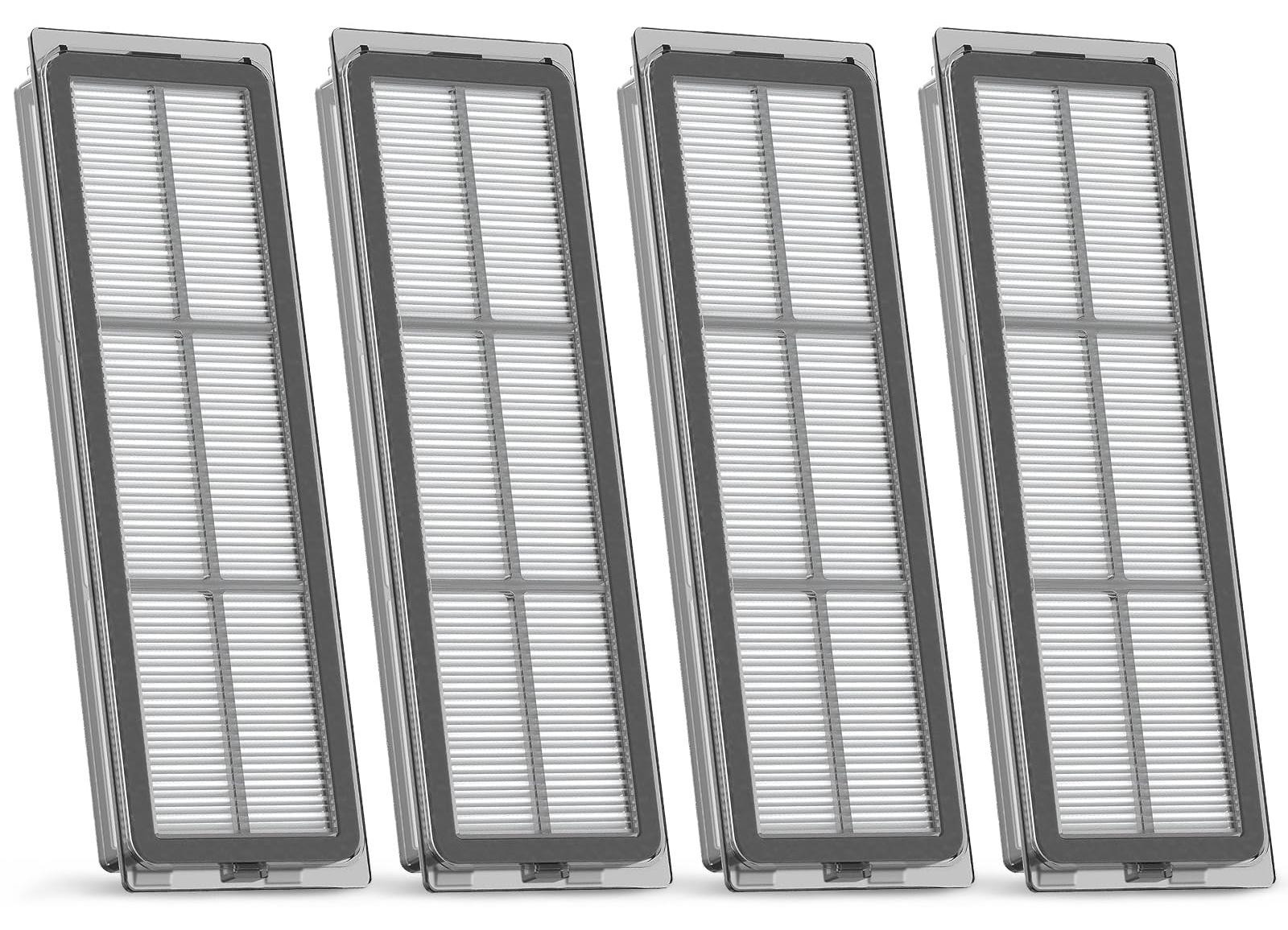 4 HEPA-filters voor de Dreame L20 Ultra, wasbare vervangingsfilters van Dripio