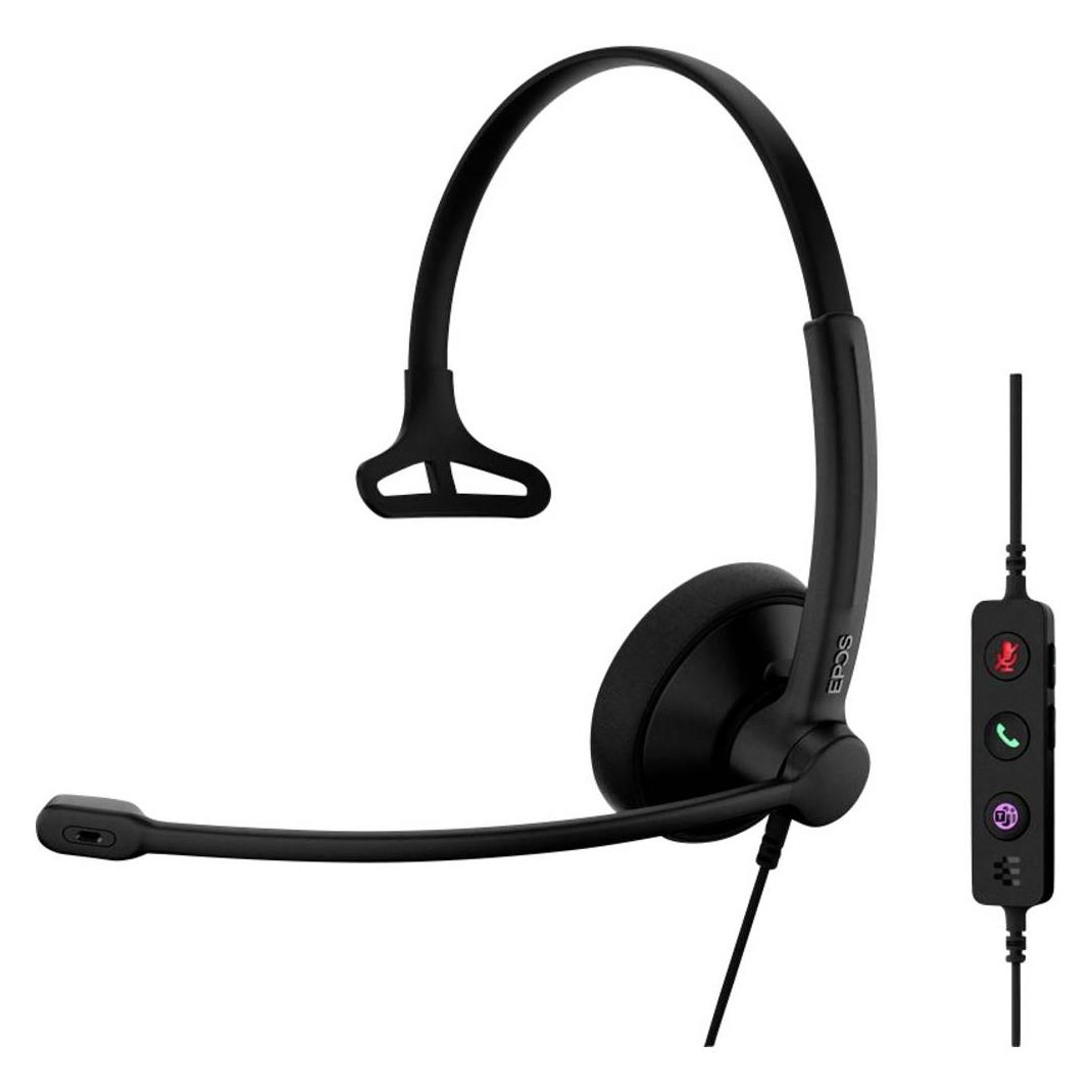 EPOS IMPACT 100 MS MONO USB-C+A (Kabelgebunden, USB-C, Microsoft Teams) (1001419)