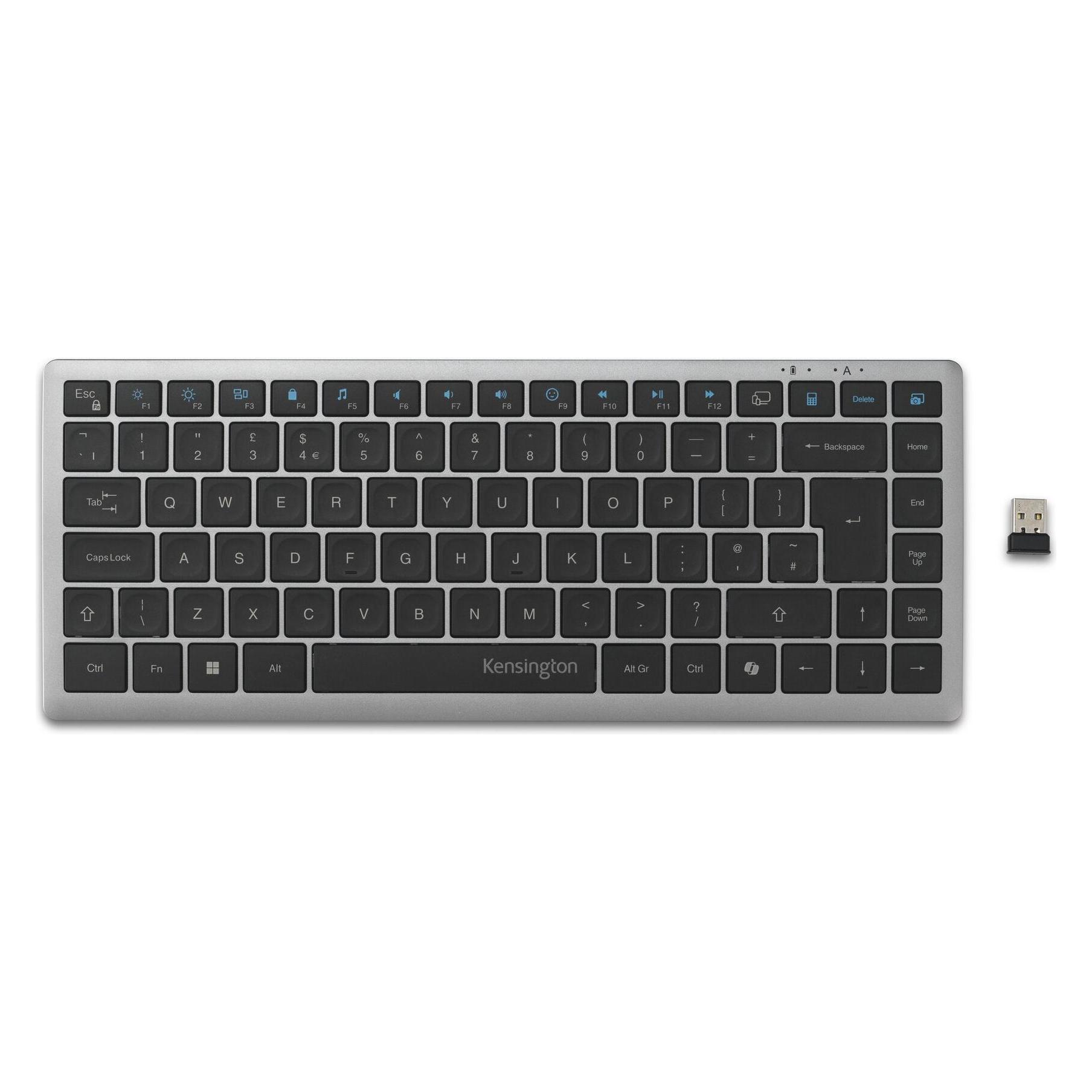 Kensington TAS KB435 EQ Wireless Multi-Device kompakt WW(US) (US, Kabellos) (K75409WW)