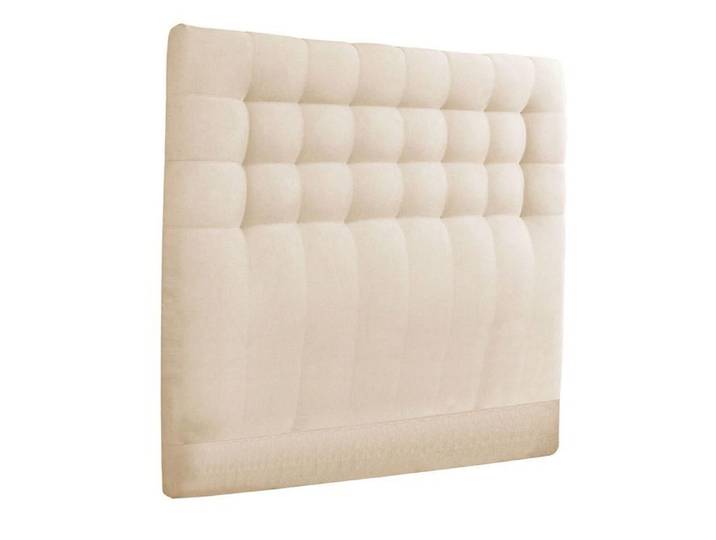 IMPERIALE - Tête de lit Capitonnée 160x122 Tissu qualité supérieure Beige