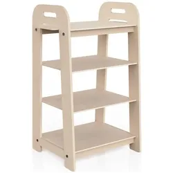 MamaToyz, Kinderregal, MyRack 24+ – Mobiles Bücher- und Spieleregal (51 x 40 x 80 cm)