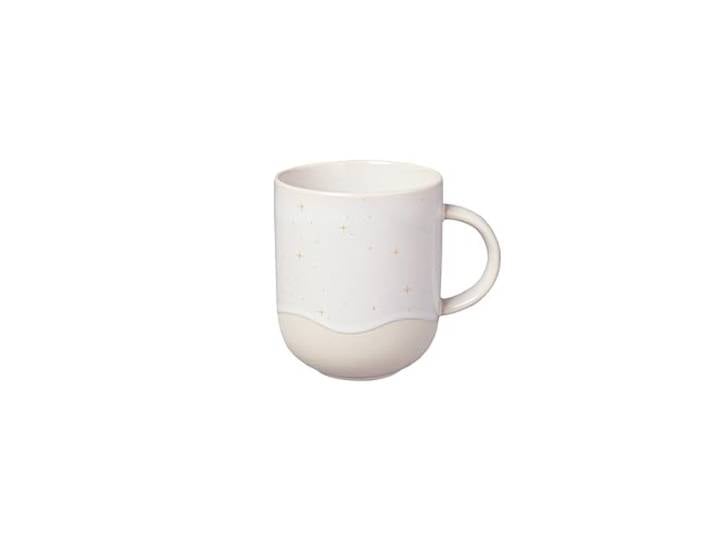 like. by Villeroy & Boch Winter Glow - Mug avec anse\, blanc\, en porcelaine
