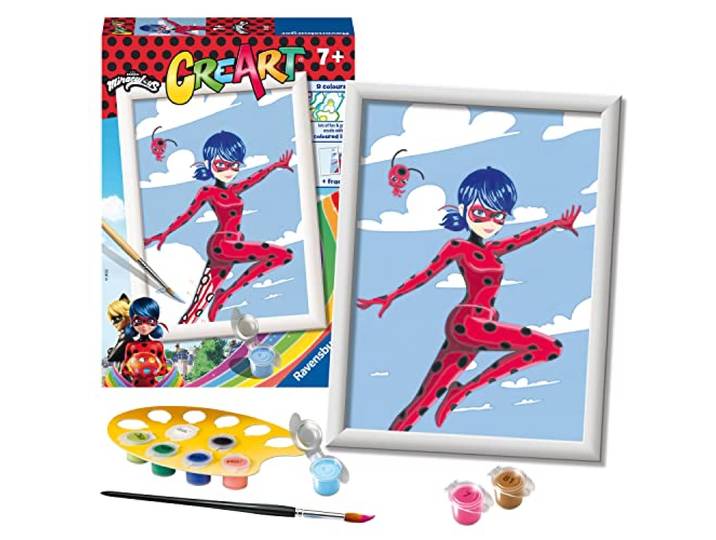 Ravensburger CreArt Serie E Miraculous, Schilderen vanaf 7 jaar, meerkleurig, 201327